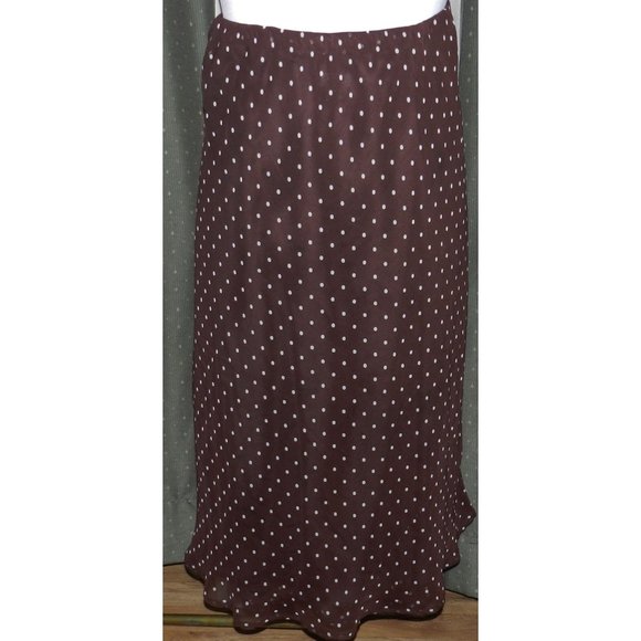 Cato Woman 26W / 28W lined polka dot skirt - Picture 1 of 4